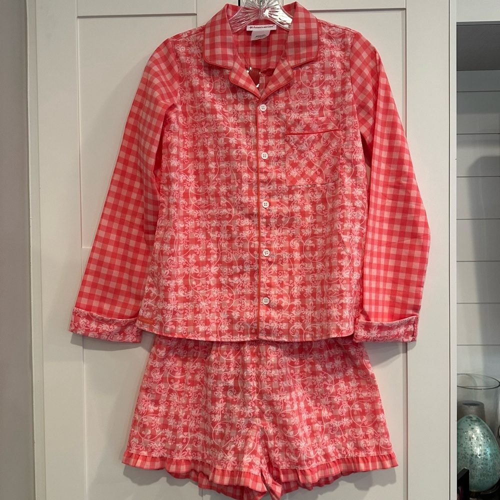 Girl’s (L) American Girl Pajama Set